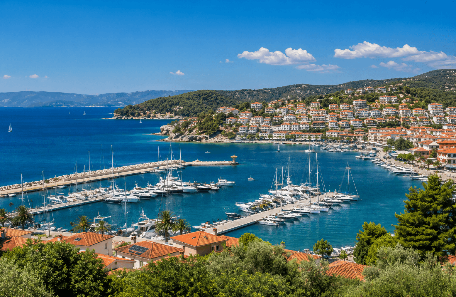 Neos Marmaras Halkidiki transfer destination