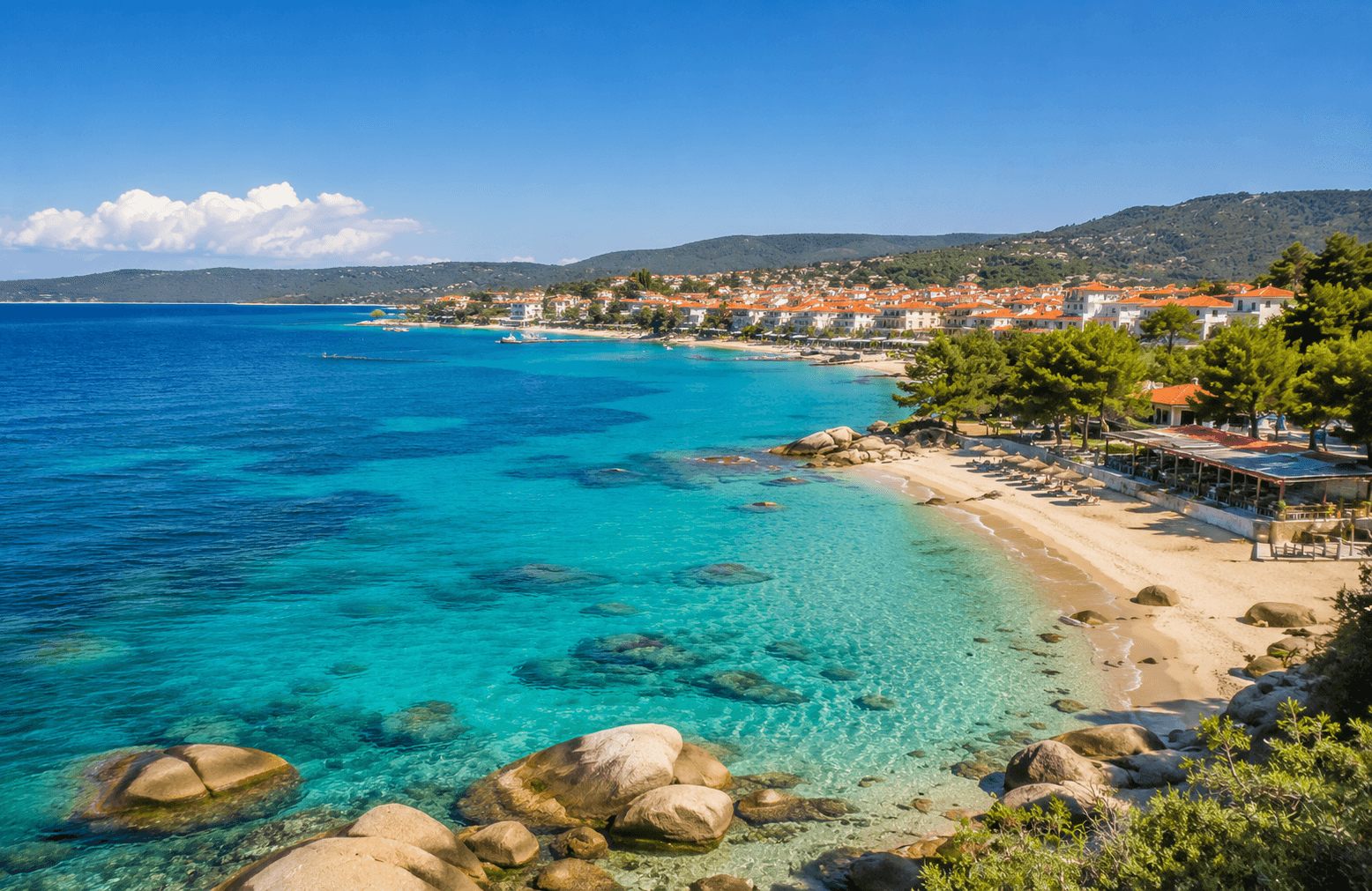 Nikiti Halkidiki transfer destination